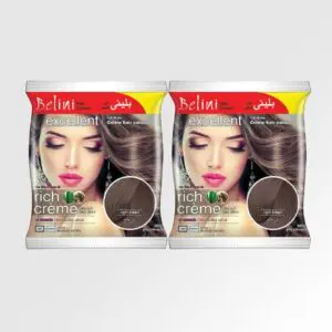 Belini Light Brown Hair Color Sachet Combo Pack