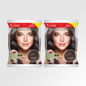 Belini Medium Brown Hair Color Sachet Combo Pack
