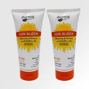 Derma Clean SPF50 Sunblock Cream (150ml) Combo Pack