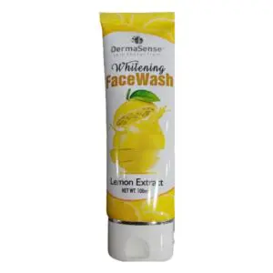 Derma Sense Whitening Face Wash Lemon Extract (100ml)