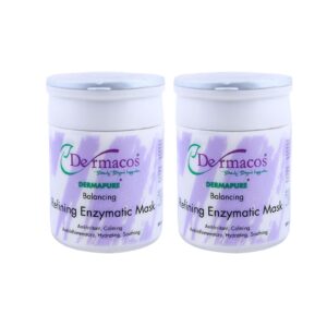 Dermacos Refining Enzymatic Mask (200gm) Pack of 2