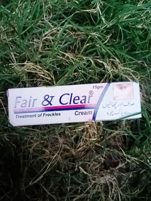 Fair and Clear Anti Freckle Cream 15gm