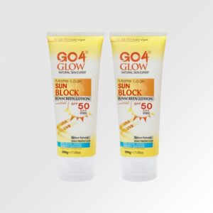 Go4Glow SPF50 Sunblock Cream (200gm) Combo Pack