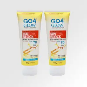Go4Glow SPF70 Sunblock Cream (200gm) Combo Pack