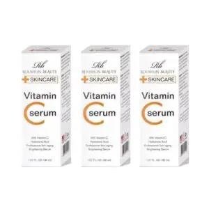 Roushun Beauty Vitamin C Serum Pack of 3