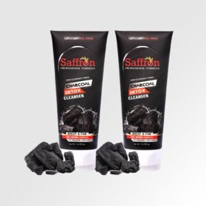 Saffron Charcoal Detox Cleanser (200gm) Combo