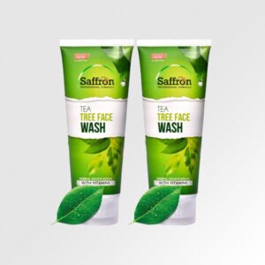 Saffron Tea Tree Face Wash (200gm) Combo