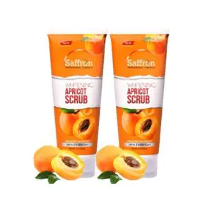 Saffron Whitening Apricot Scrub (200gm) Combo Pack