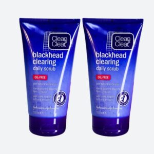 Clean & Clear Blackhead Clearing Daily Scrub (150ml) Combo Pack