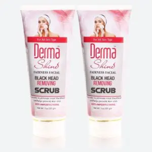 Derma Shine Blackhead Removing Scrub (200ml) Combo Pack