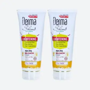 Derma Shine Lightening Skin Bleach Mask (200gm) Combo Pack