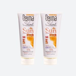 Derma Shine SPF50 Sunblock Cream (200gm) Combo Pack