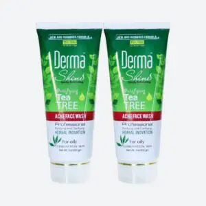 Derma Shine Tea Tree Acne Face Wash (200ml) Combo Pack