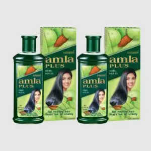 Emami Amla Plus Herbal Hair Oil (200ml) Combo Pack