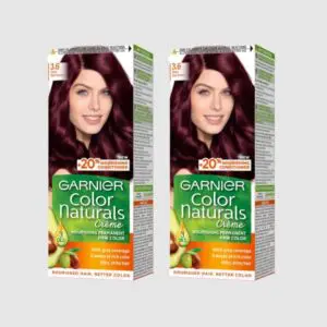 Garnier Color Naturals Deep Red Brown Hair Color Combo Pack