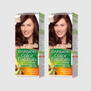 Garnier Color Naturals Light Mahogany Brown Hair Color Combo Pack