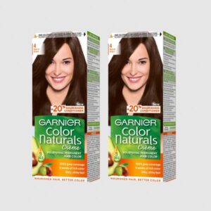 Garnier Color Naturals (Natural Brown) Hair Color Combo Pack