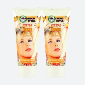 Hollywood Style SPF45 Sunblock Cream (150ml) Combo Pack