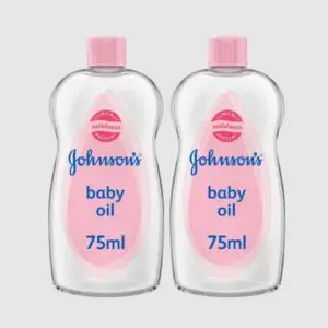 Johnsons Baby Oil (75ml) Combo Pack