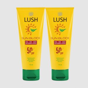 Lush SPF50 Sunblock Cream (175ml) Combo Pack