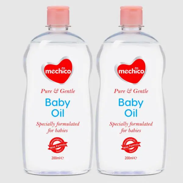 Mechico Pure & Gentle Baby Oil (200ml) Combo Pack