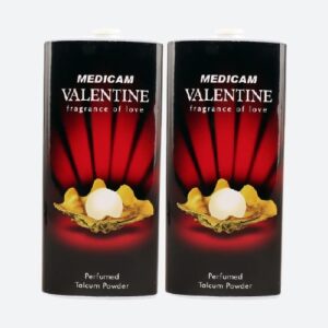 Medicam Valentine Perfume Talcum Large (Combo Pack)
