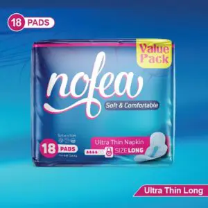 Nofea Ultra Thin Long Napkins 18 Pads