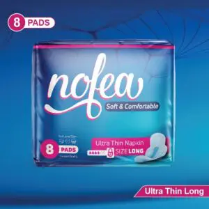 Nofea Ultra Thin Long Napkins 8 Pads