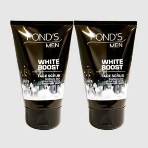 Ponds Men White Boost Face Scrub (100gm) Combo Pack