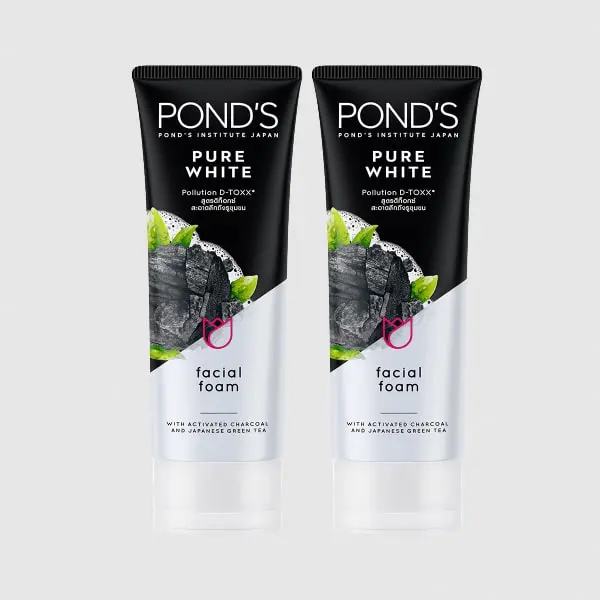 Ponds Pure White Facial Foam (100gm) Combo Pack