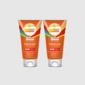 Sesso SPF40 Sunblock Lotion Large Combo Pack