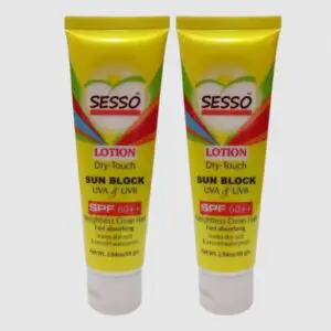 Sesso SPF60 Sunblock Lotion (85gm) Combo Pack