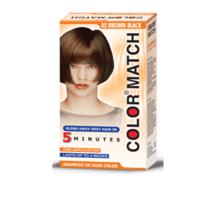 Color Match Hair Color Brown Black #2