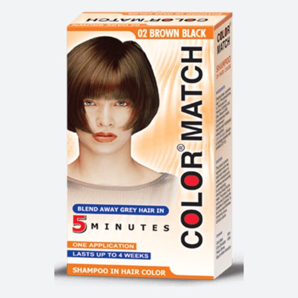 Color Match Hair Color Brown Black 02