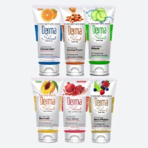 Derma Shine Fruit Facial Whitening Kit (200gm Each)