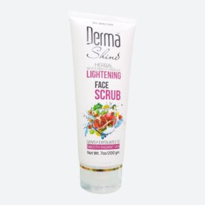 Derma Shine Lightening Face Scrub (200gm)