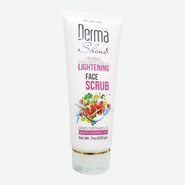 Derma Shine Lightening Face Scrub (200gm)