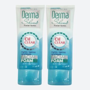 Derma Shine Oil Clear Facial Foam (100ml) Combo Pack