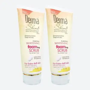 Derma Shine Whitening Foaming Scrub (200gm) Combo Pack