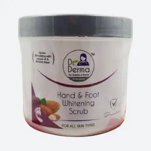 Dr. Derma Hand & Foot Whitening Scrub (550gm)