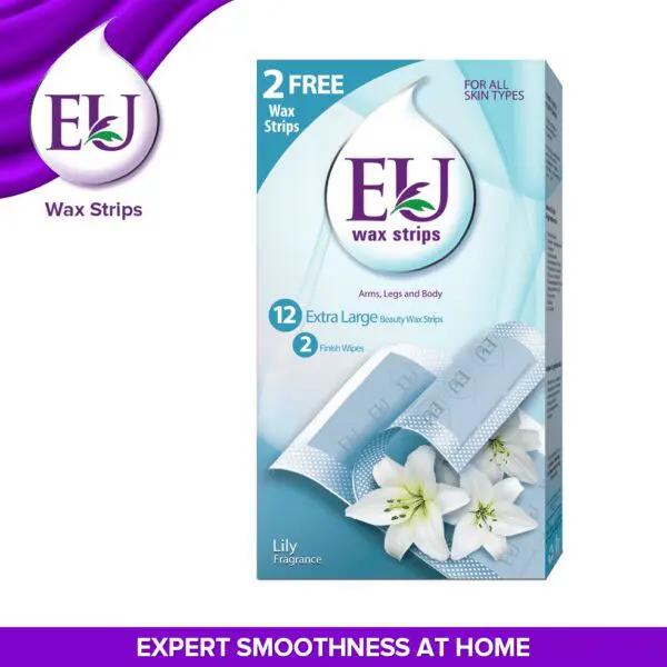 Eu Wax Strips Lily Extract 12 Strips