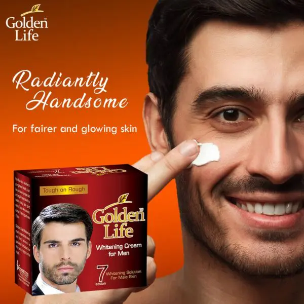 Golden Life Whitening Cream For Men 30gm (Half Carton 72PC)