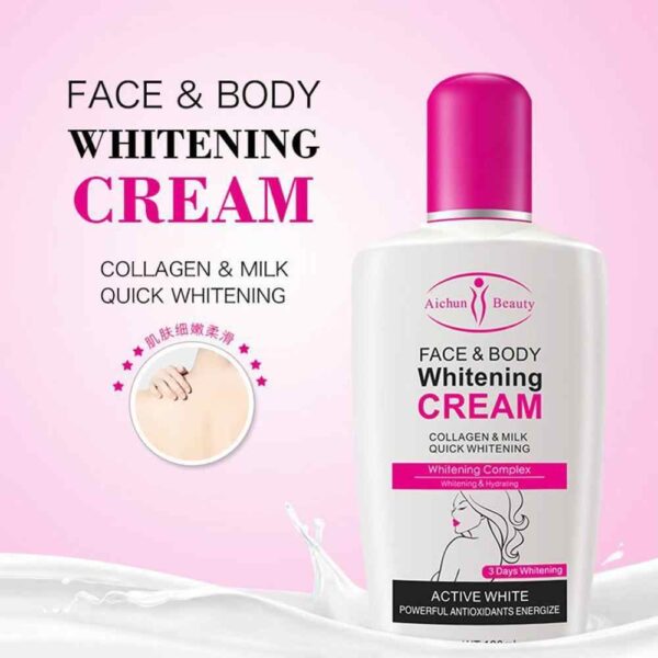 Aichen Beauty Face & Body Whitening Cream - Image 2