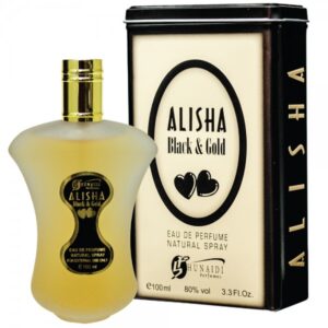 Alisha Black & Gold Perfume For Unisex 100ml