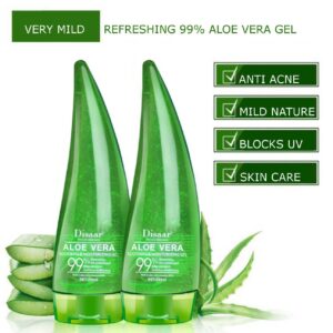 Aloe Vera 99% Soothing Gel Pack of 2 Large
