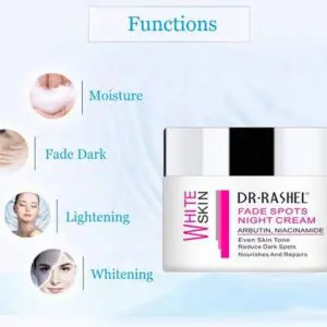 Dr Rashel Fade Spots White Skin Night Cream 50gm