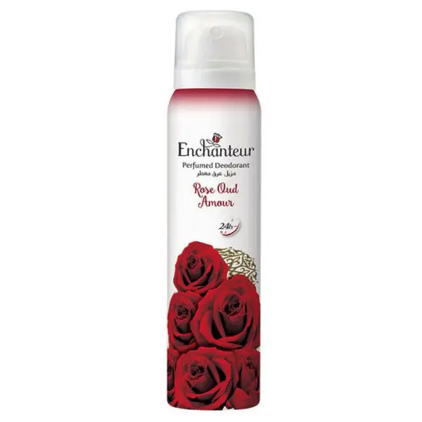 Enchanteur Rose Oud Perfume Deodorant 150ml