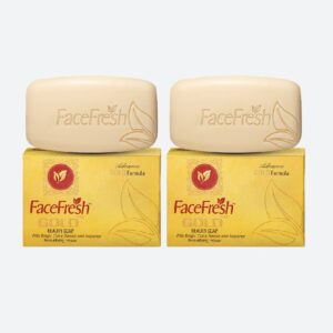 Face Fresh Gold Plus Beauty Soap 100gm Combo Pack