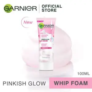 Garnier Skin Naturals Sakura White Pinkish Glow Whip Foam 100ml
