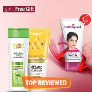 Golden Pearl Whitening Cleansing Milk & Lotion Deal
